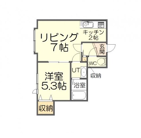 エピック発寒の物件間取画像